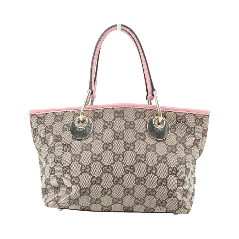 GUCCI GG Brown Canvas Tote Bag LHQ2421