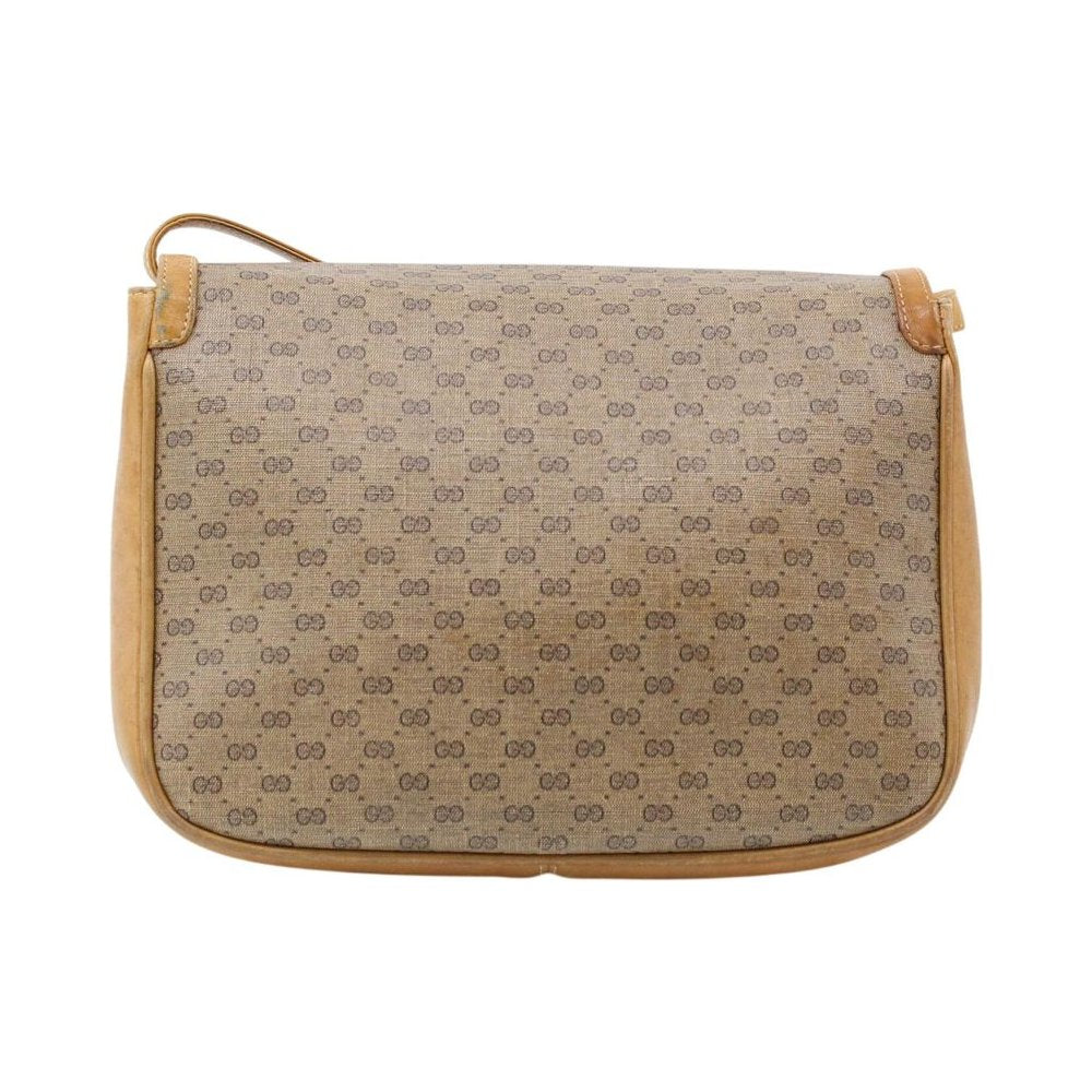 GUCCI Micro GG Brown Shoulder Bag LHQ2351