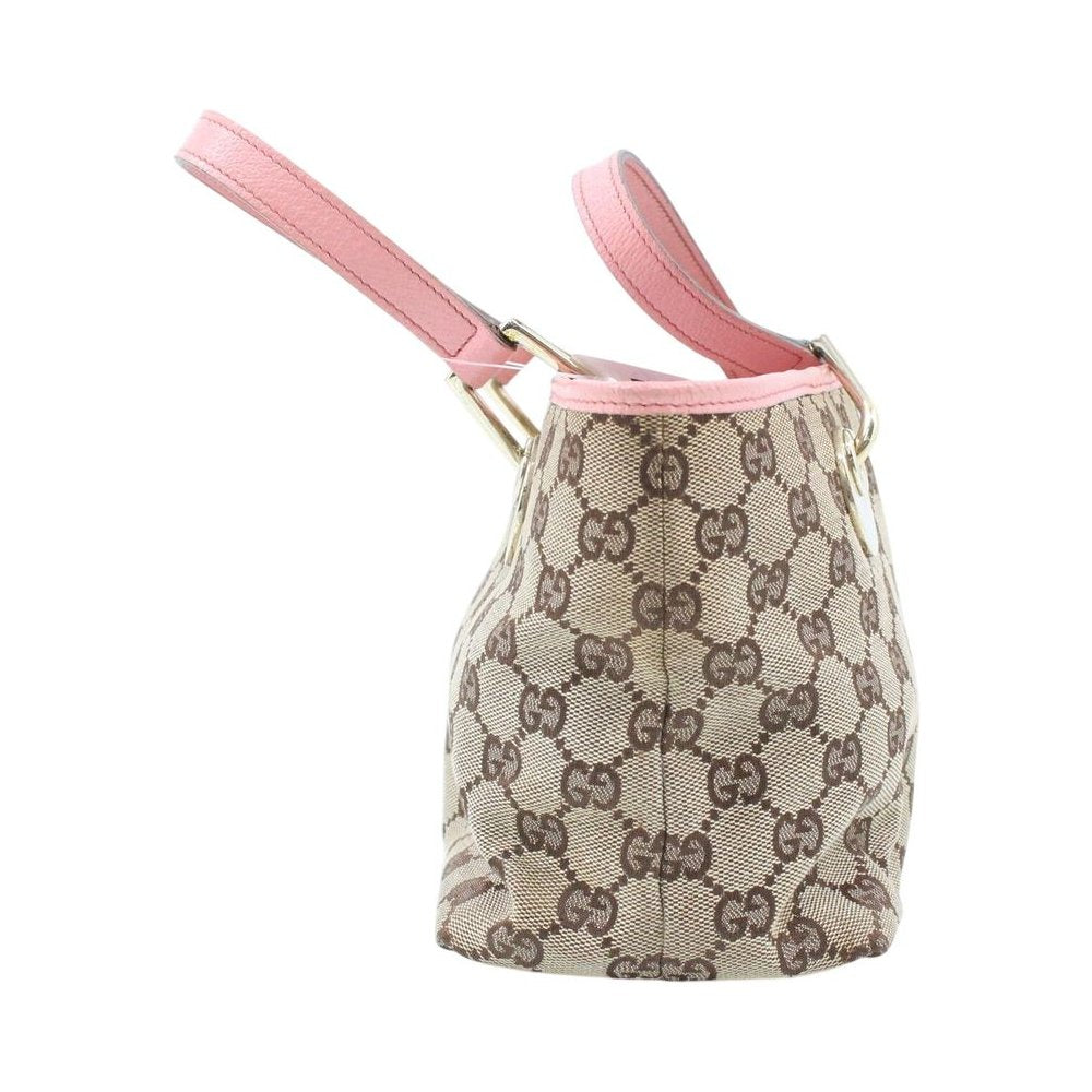 GUCCI GG Brown Canvas Tote Bag LHQ2421