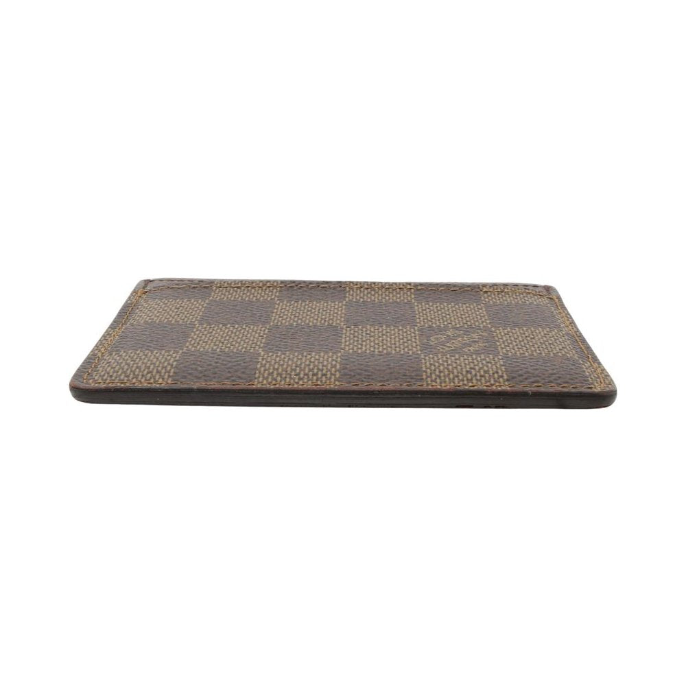 LOUIS VUITTON Damier Ebene Card Holder LHQ2422