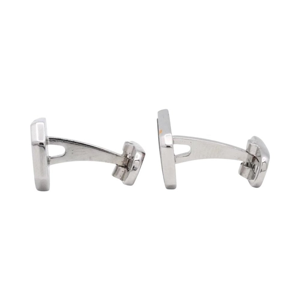 GIVENCHY Vintage Two-Tone Enamel Cufflinks LHQ2261