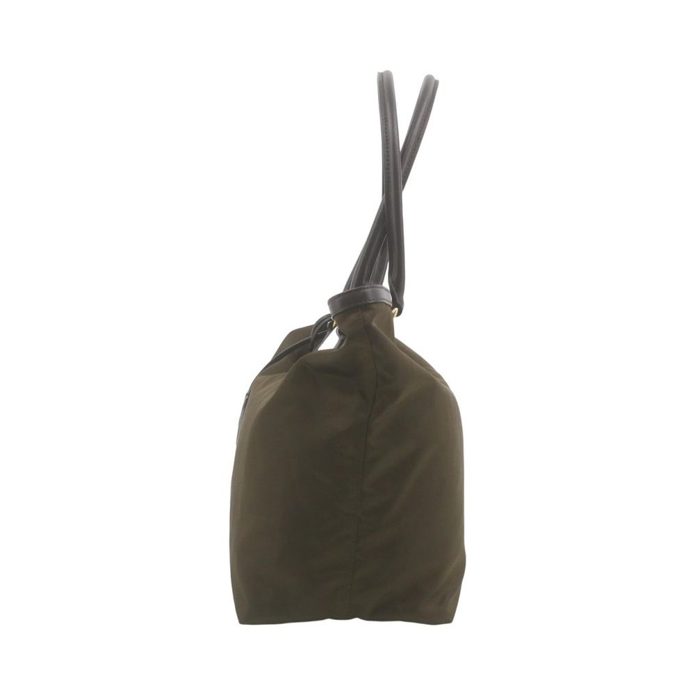 PRADA Green Nylon Tote Shoulder Bag LHQ2442