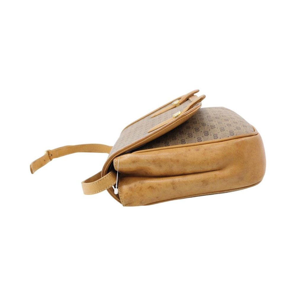 GUCCI Micro GG Brown Shoulder Bag LHQ2351