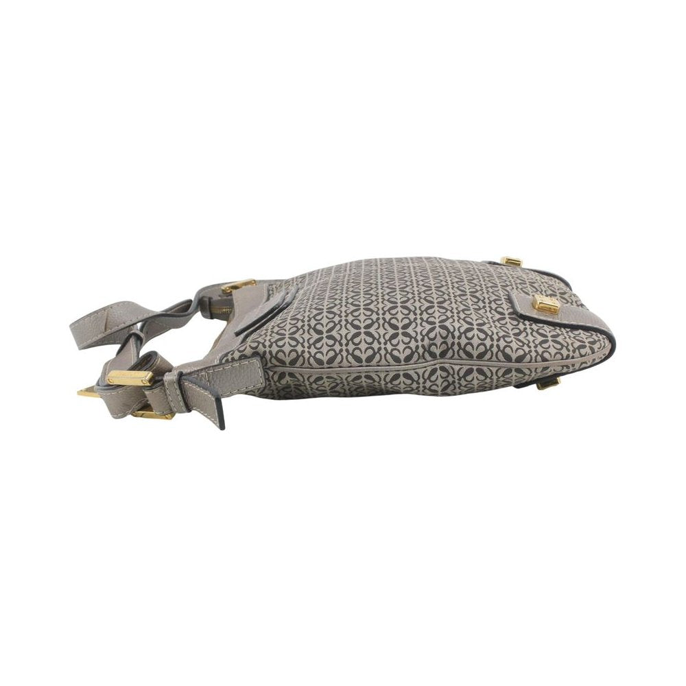 LOEWE Grey Anagram Crossbody Bag LHQ2307