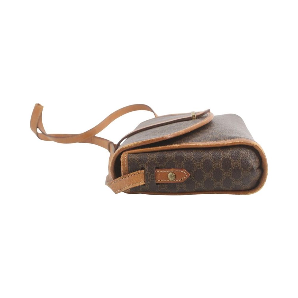 CELINE Brown Macadam Shoulder Crossbody Bag LHQ2304