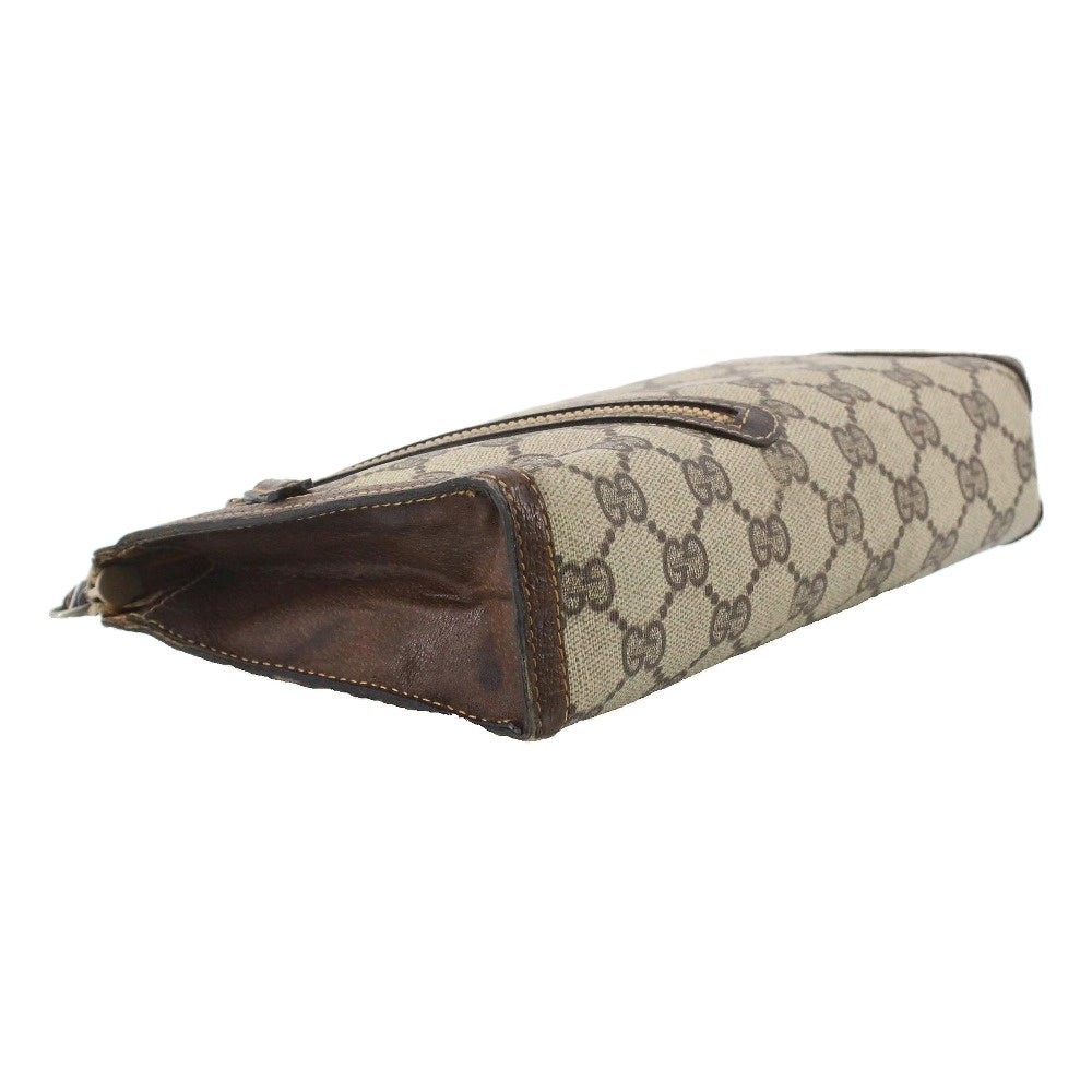GUCCI GG Supreme Canvas Clutch Pouch LHQ2490