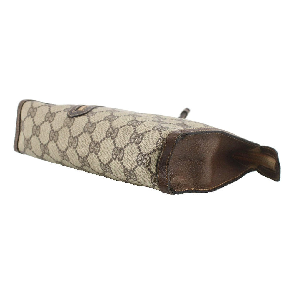 GUCCI GG Supreme Canvas Clutch Pouch LHQ2490