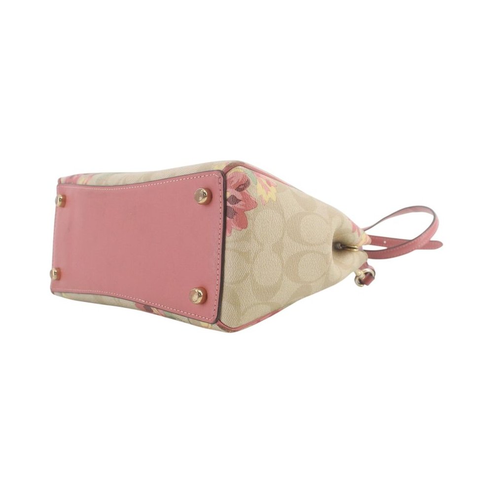 COACH Mini Surrey Carryall Lily Print Crossbody Shoulder Bag LHQ2312