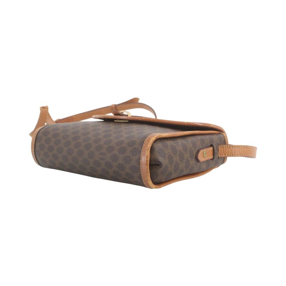 CELINE Brown Macadam Shoulder Crossbody Bag LHQ2304