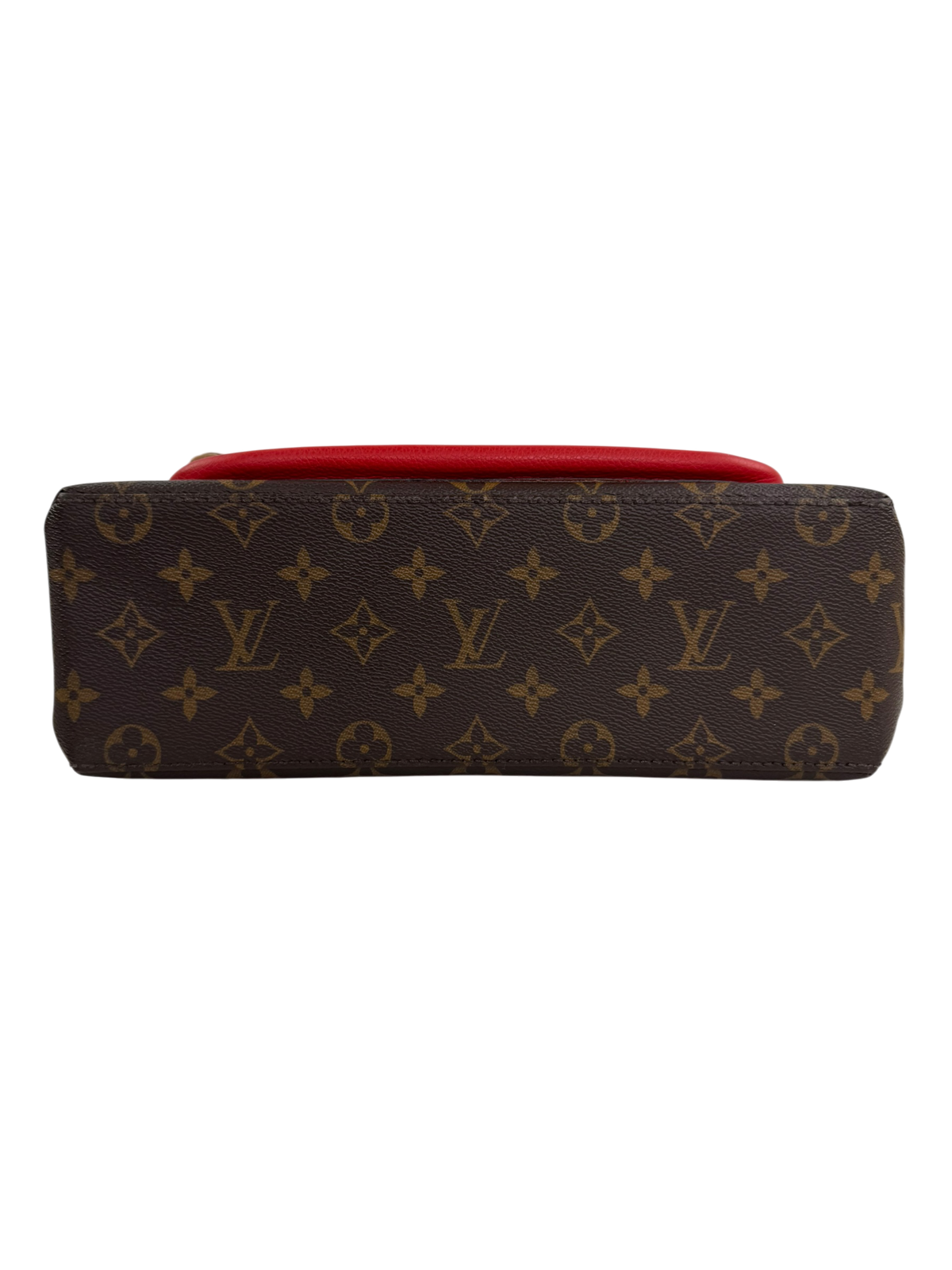 LOUIS VUITTON Marignan Red Leather Shoulder Bag LHQ2413