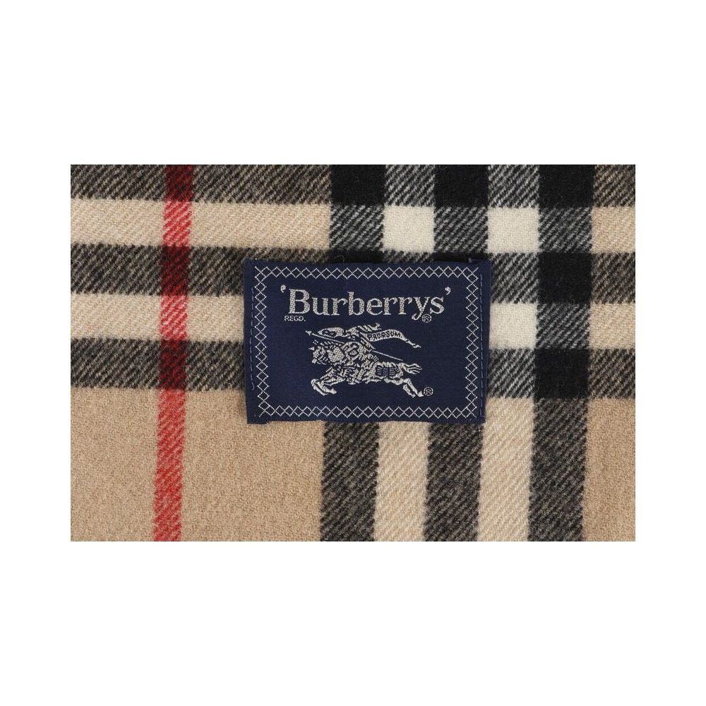 BURBERRY Classic Nova Check Wool Scarf LHQ2232