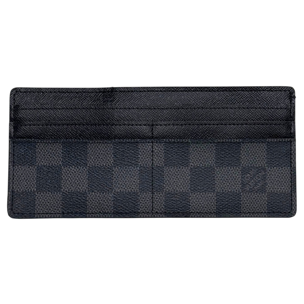 LOUIS VUITTON Damier Graphite Long Card Holder LHQ2426