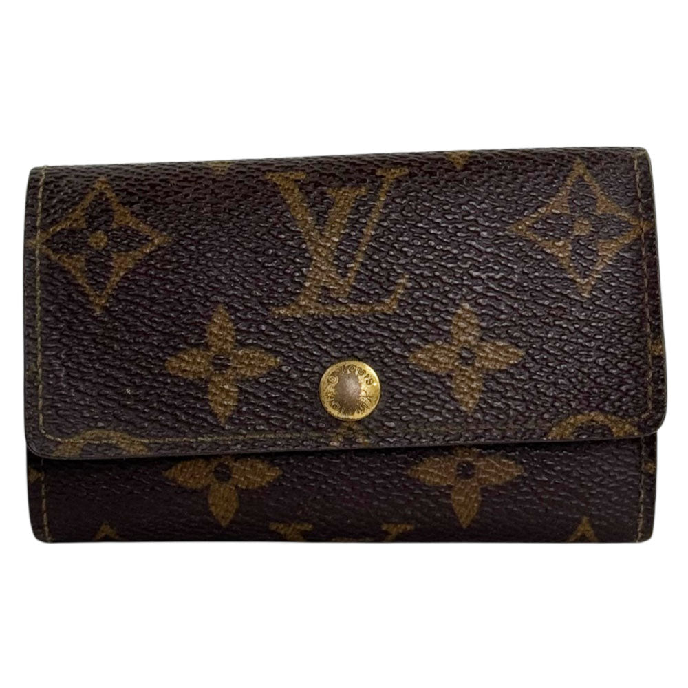 LOUIS VUITTON Monogram 6 Point Keyholder Case LHQ2337