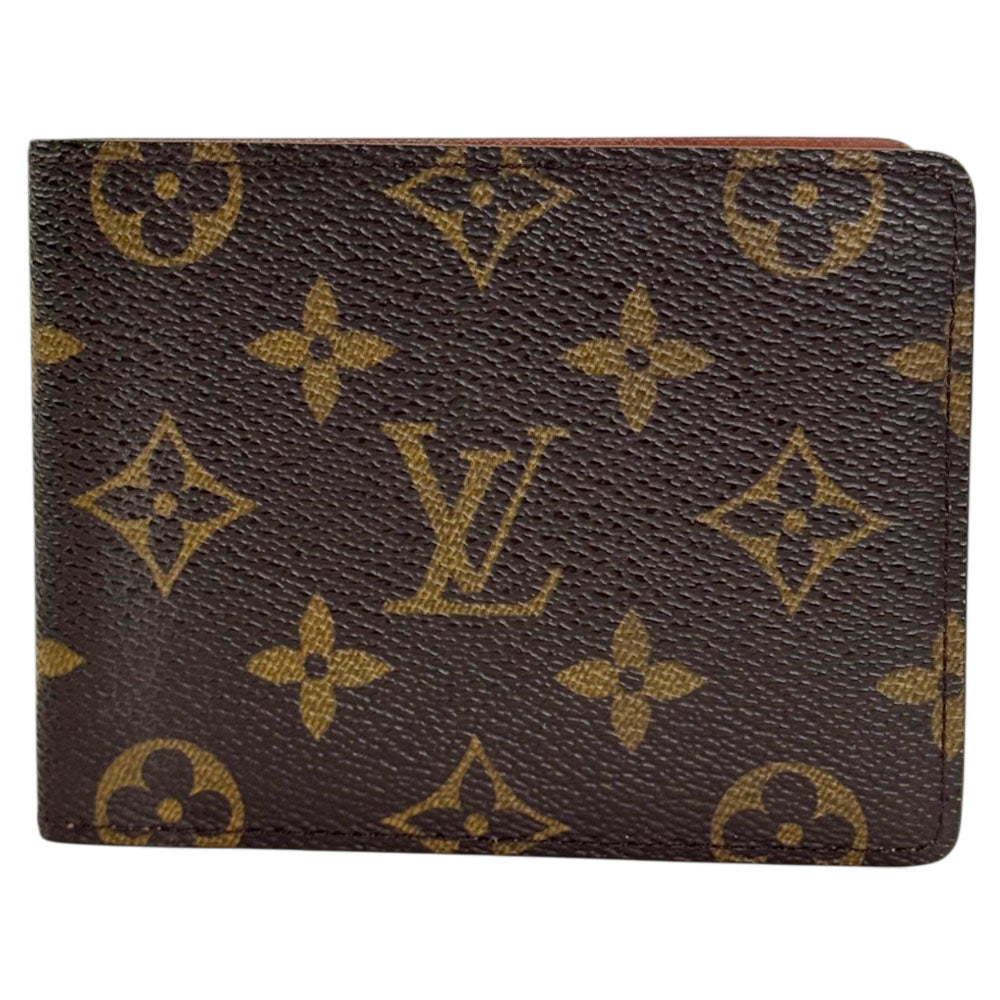 LOUIS VUITTON Brown Monogram Bi-Fold Wallet LHQ2338