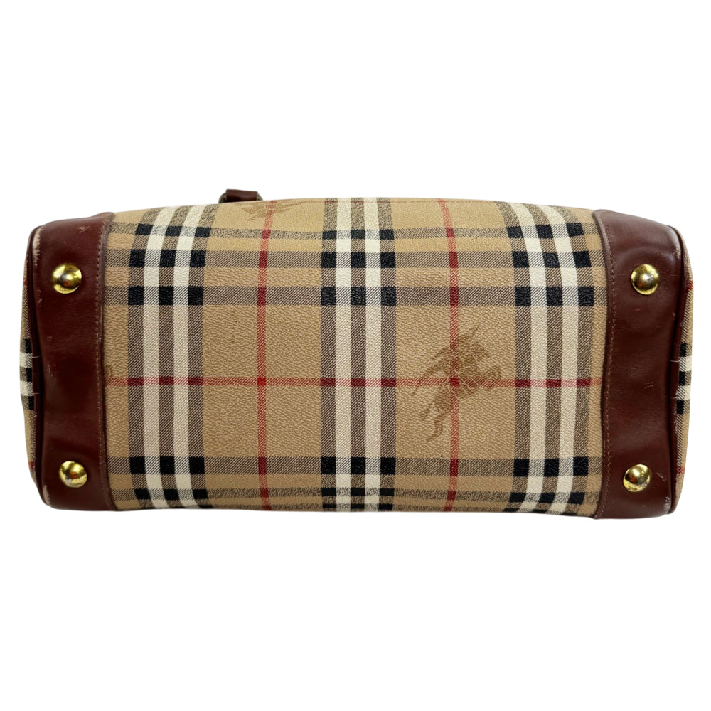 BURBERRY Nova Check Boston Bag LHQ2352