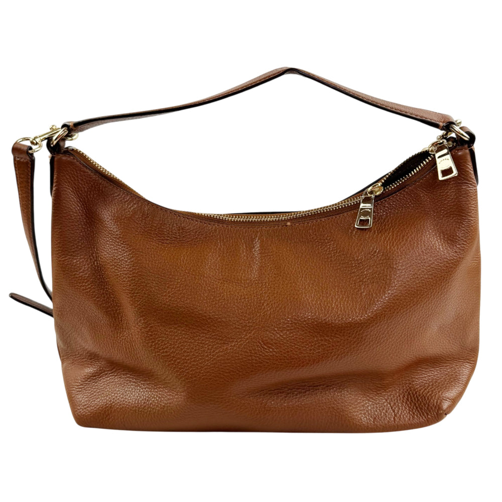 COACH Brown Leather Celeste Shoulder Crossbody Bag LHQ2367