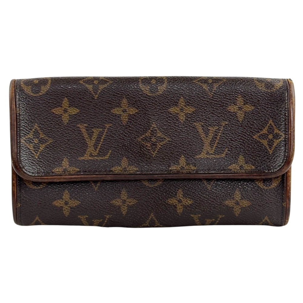 LOUIS VUITTON Monogram Twin Pochette PM Clutch LHQ2394