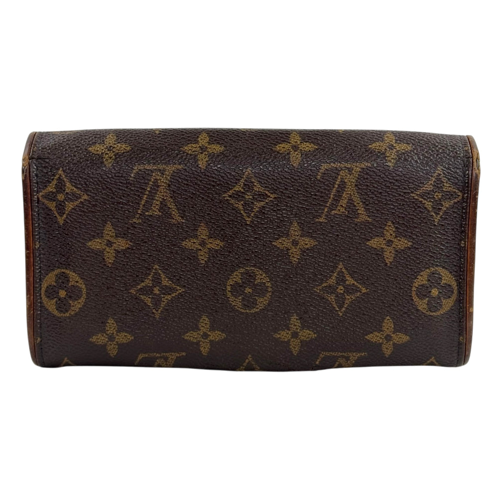 LOUIS VUITTON Monogram Twin Pochette PM Clutch LHQ2394