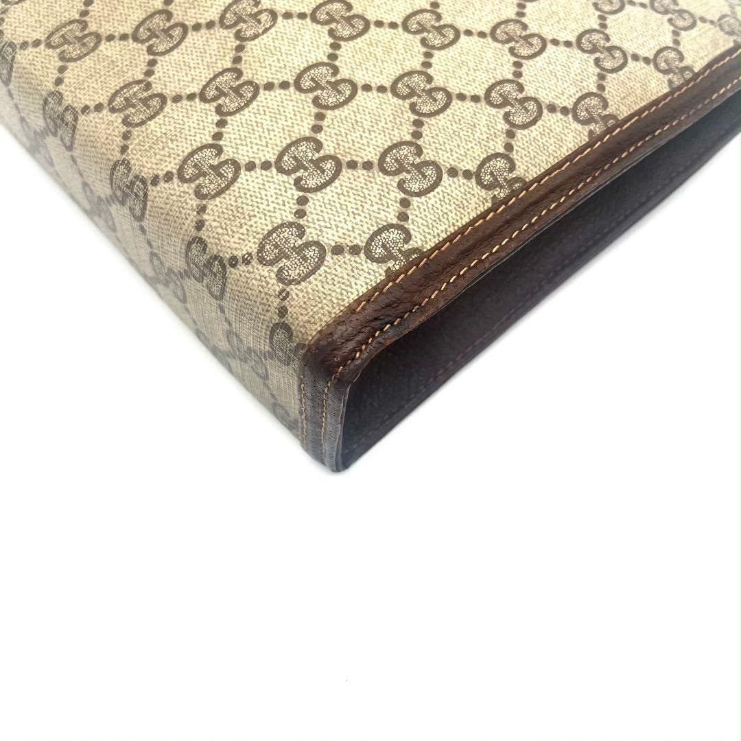 GUCCI GG Canvas Clutch Bag LHQ2213