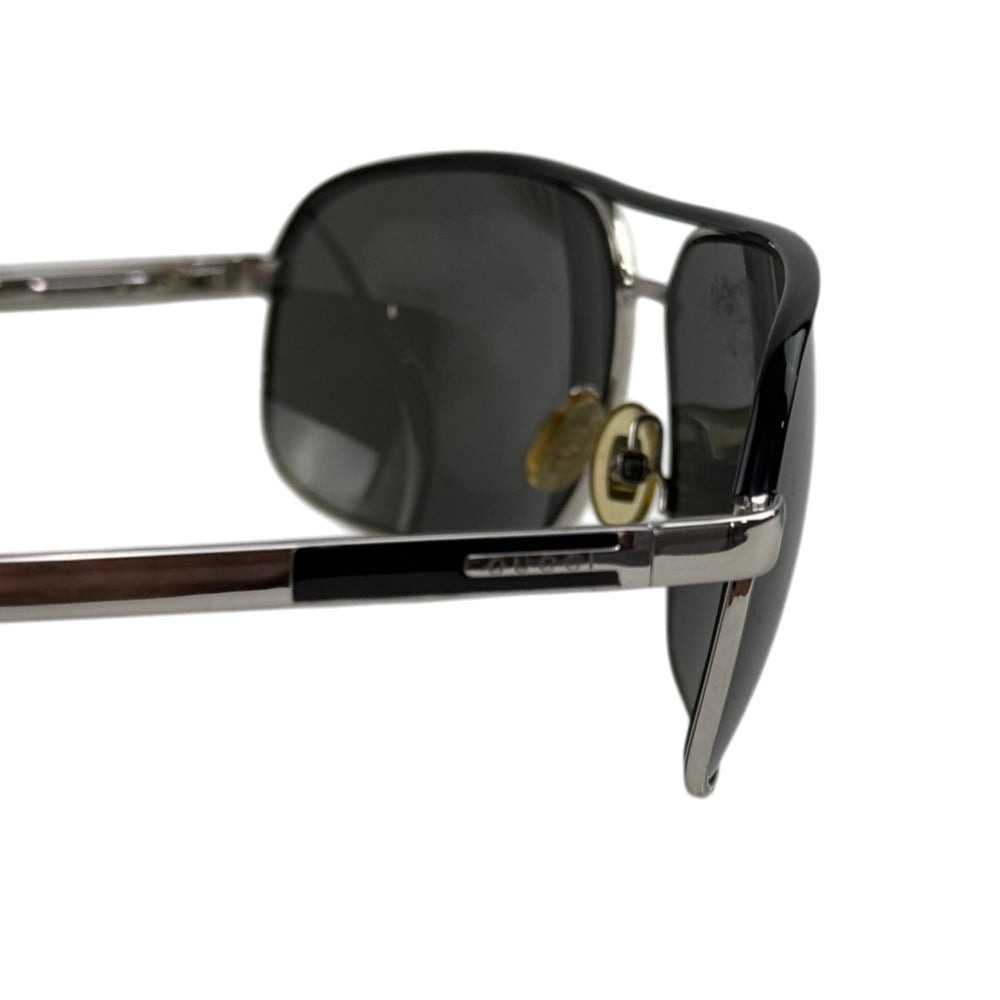 GUCCI Silver Frame Black Sunglasses LHQ2449