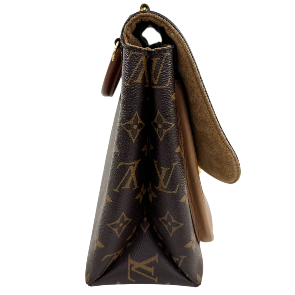 LOUIS VUITTON Marignan Brown Leather Shoulder Bag LHQ2414