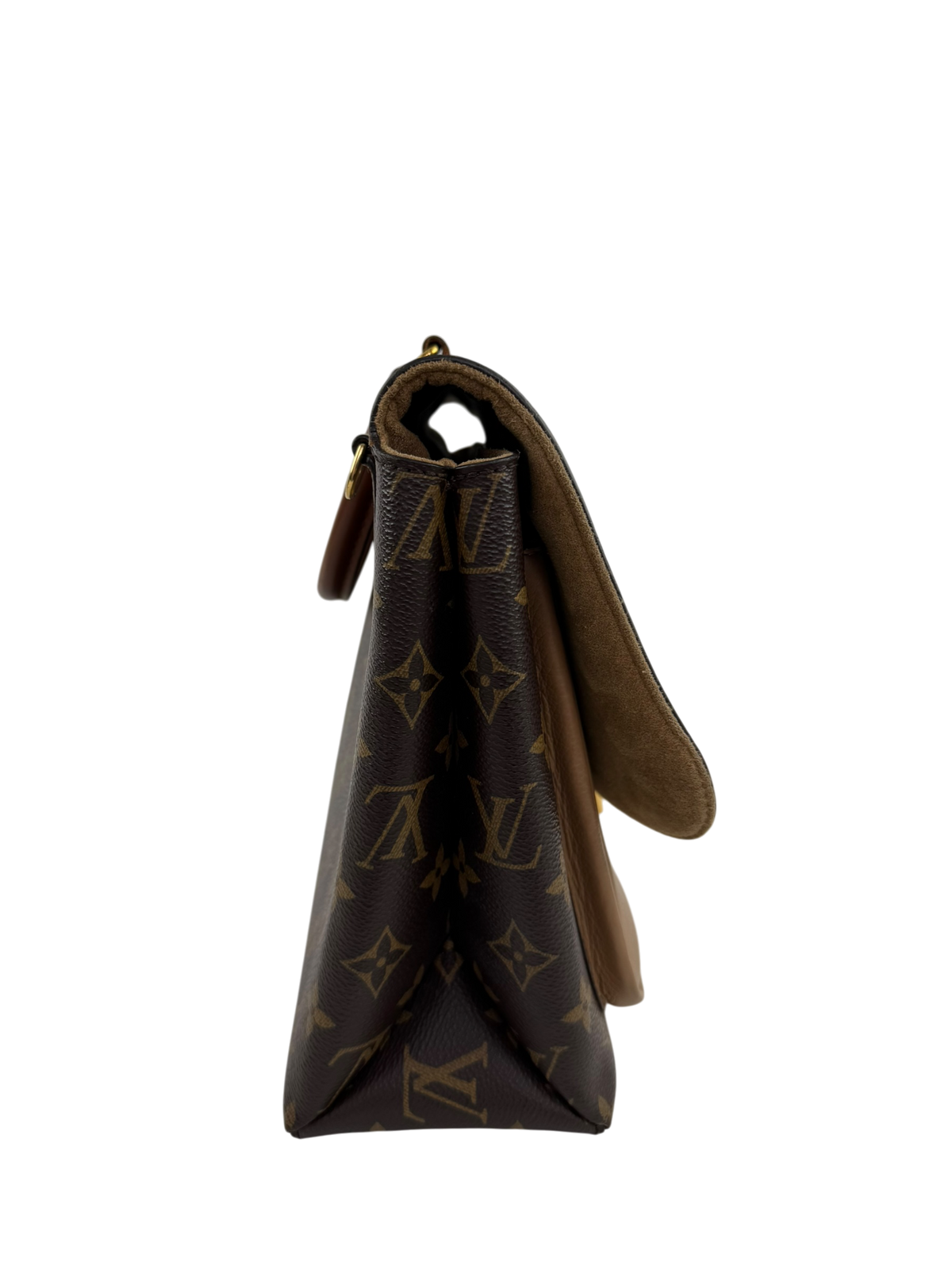 LOUIS VUITTON Marignan Brown Leather Shoulder Bag LHQ2414