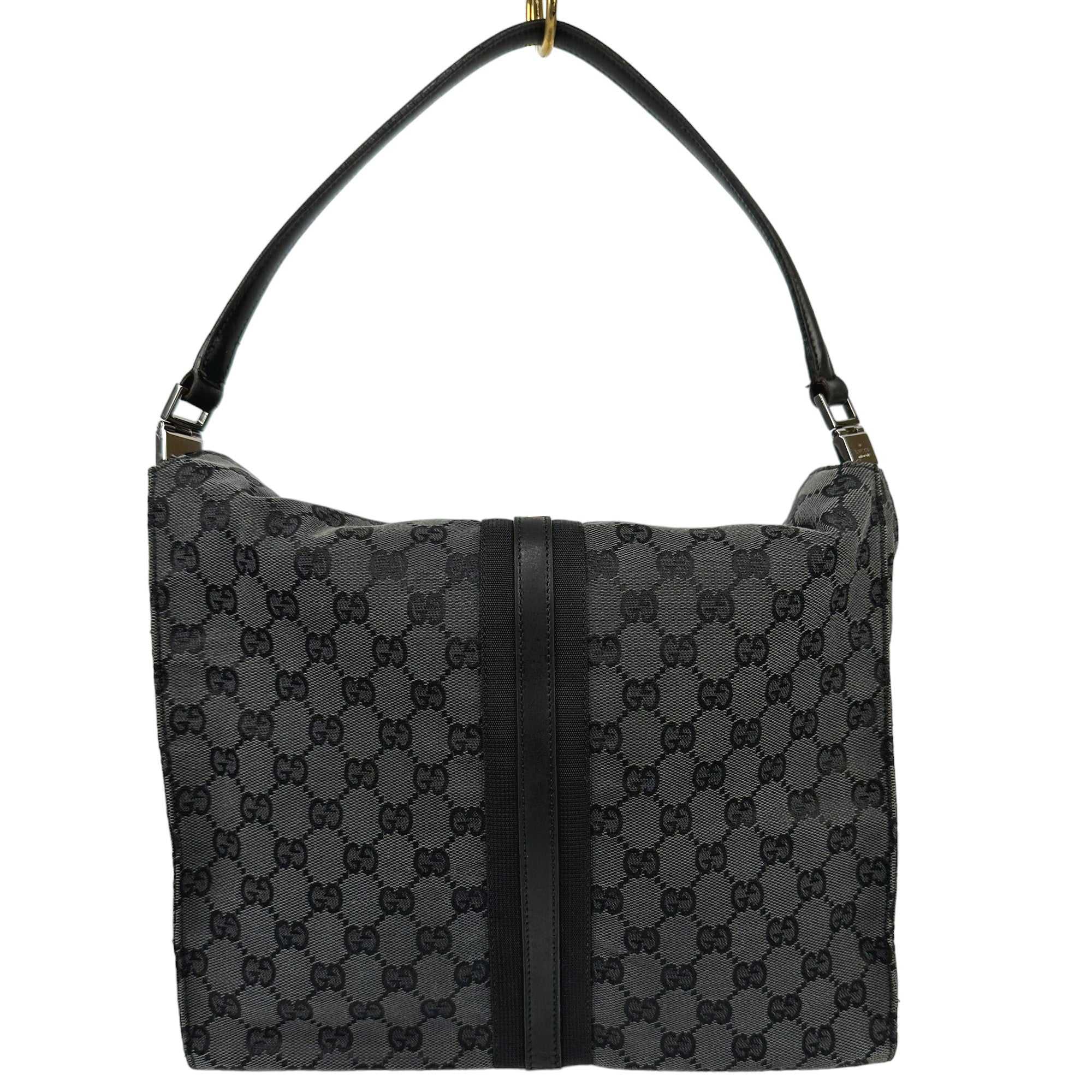 GUCCI Jackie Tote Negro GG Bolso LHQ03