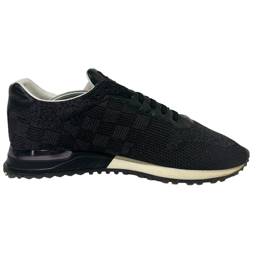 LOUIS VUITTON Run Away Damier Trainers Size 10 UK LHQ100