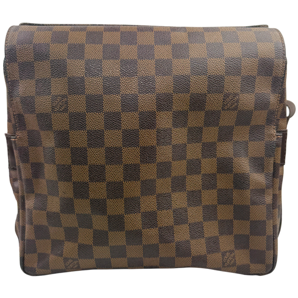 LOUIS VUITTON Damier Ebene Naviglio Crossbody Shoulder Bag LHQ1016