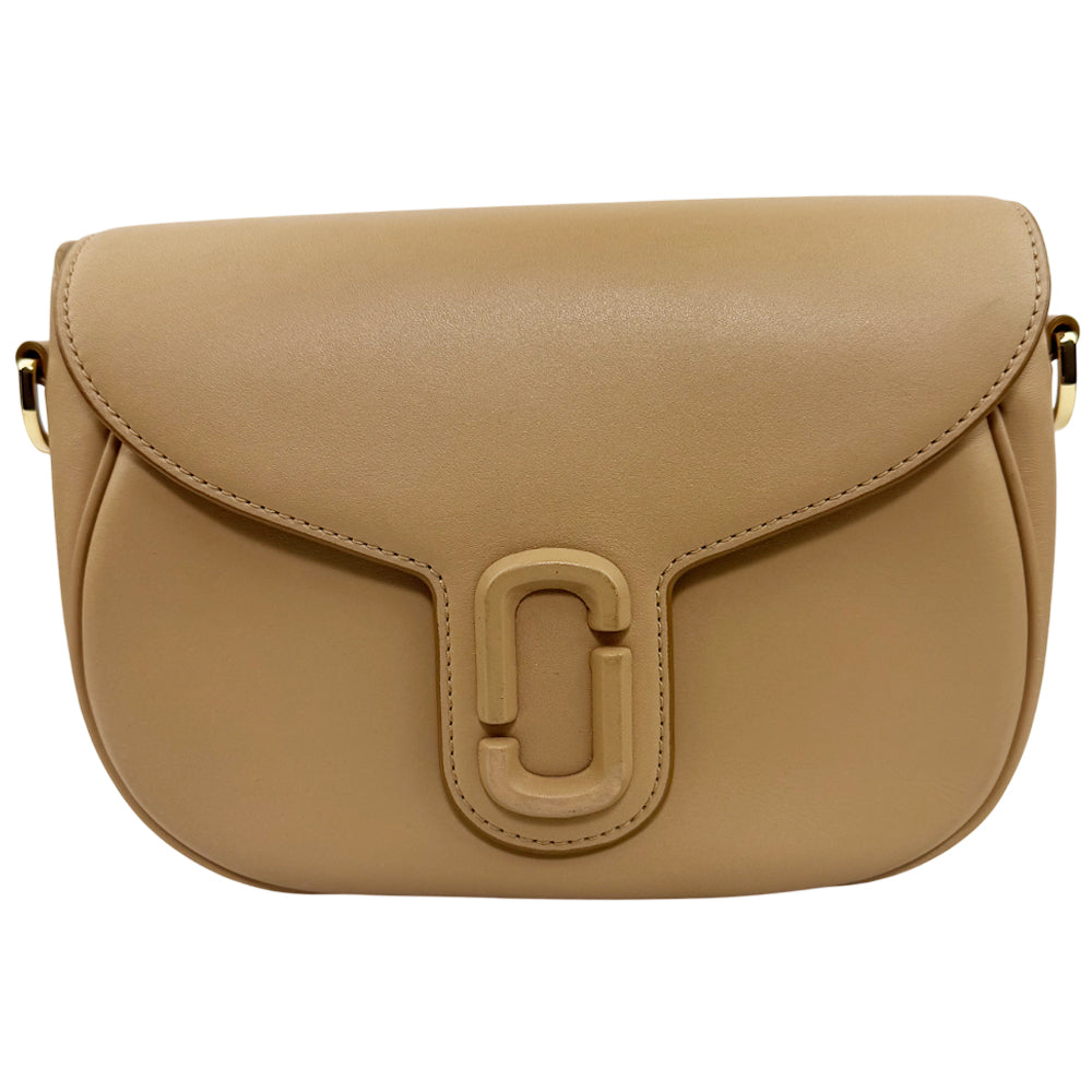 MARC JACOBS The Covered J Camel Shoulder Bag LHQ1019