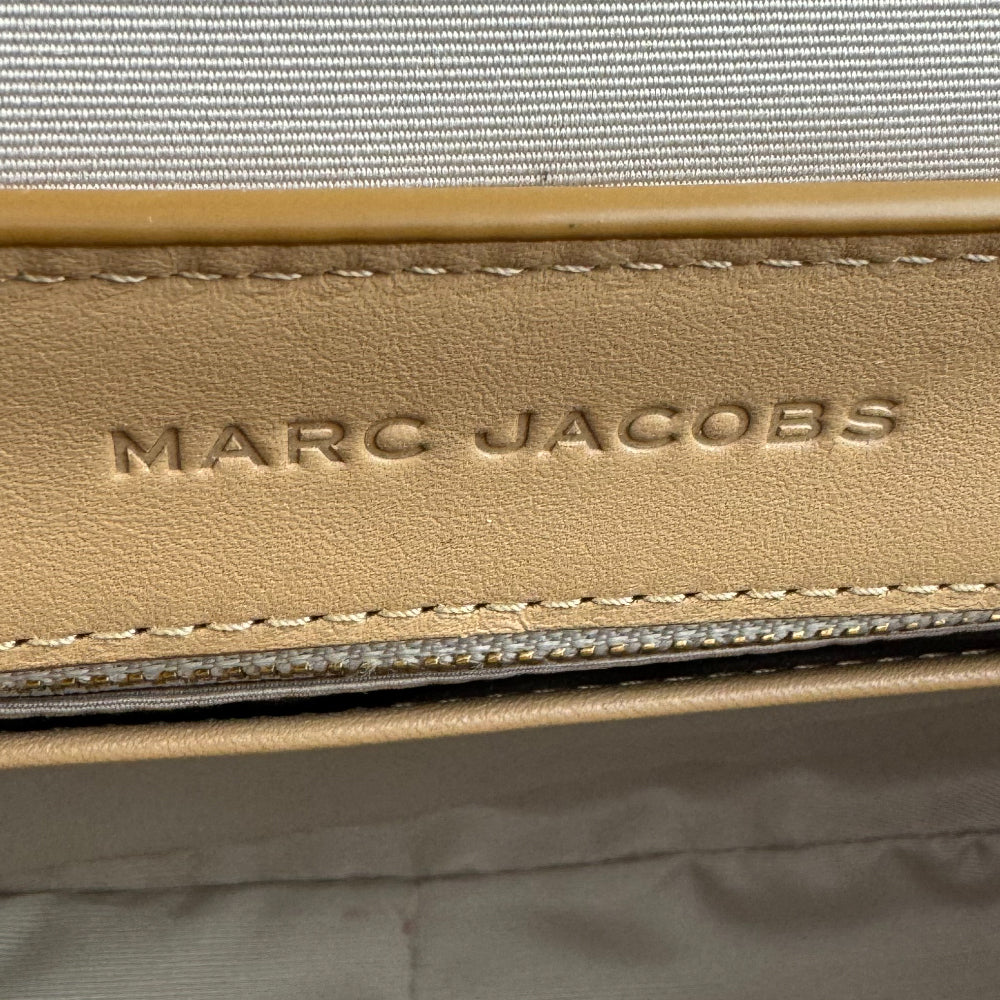MARC JACOBS The Covered J Camel Shoulder Bag LHQ1019