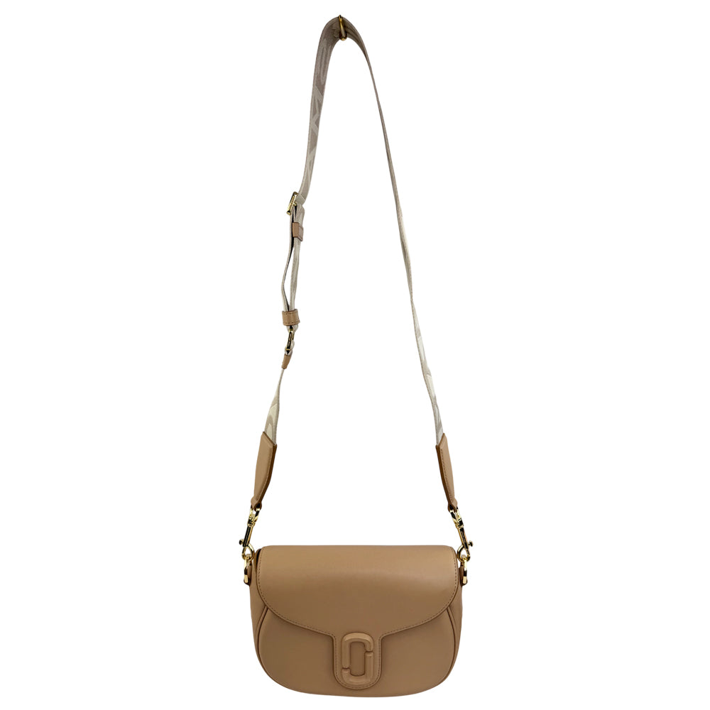 MARC JACOBS The Covered J Camel Shoulder Bag LHQ1019