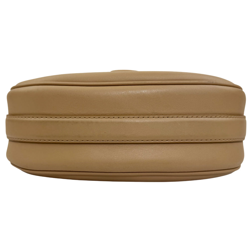MARC JACOBS The Covered J Camel Shoulder Bag LHQ1019