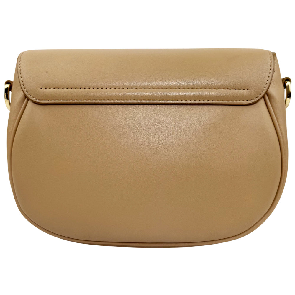 MARC JACOBS The Covered J Camel Shoulder Bag LHQ1019
