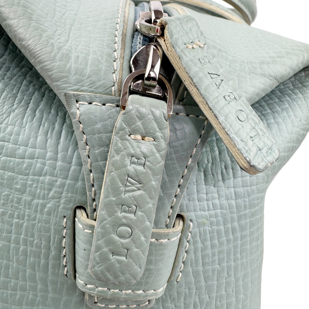 LOEWE Modelo Blue Leather Handbag LHQ1021