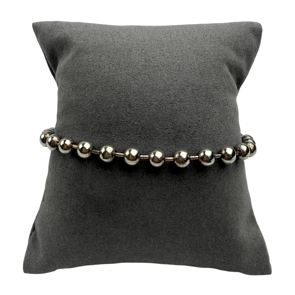 GUCCI Silver Beaded Bracelet LHQ1030