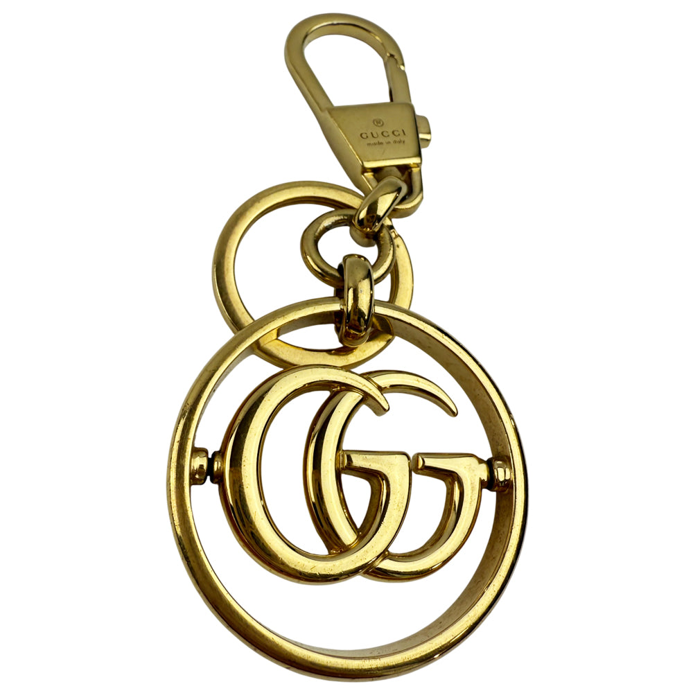 GUCCI GG Gold Keyring or Bag Charm LHQ1046