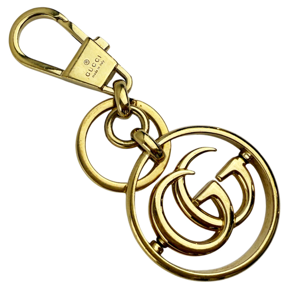 GUCCI GG Gold Keyring or Bag Charm LHQ1046