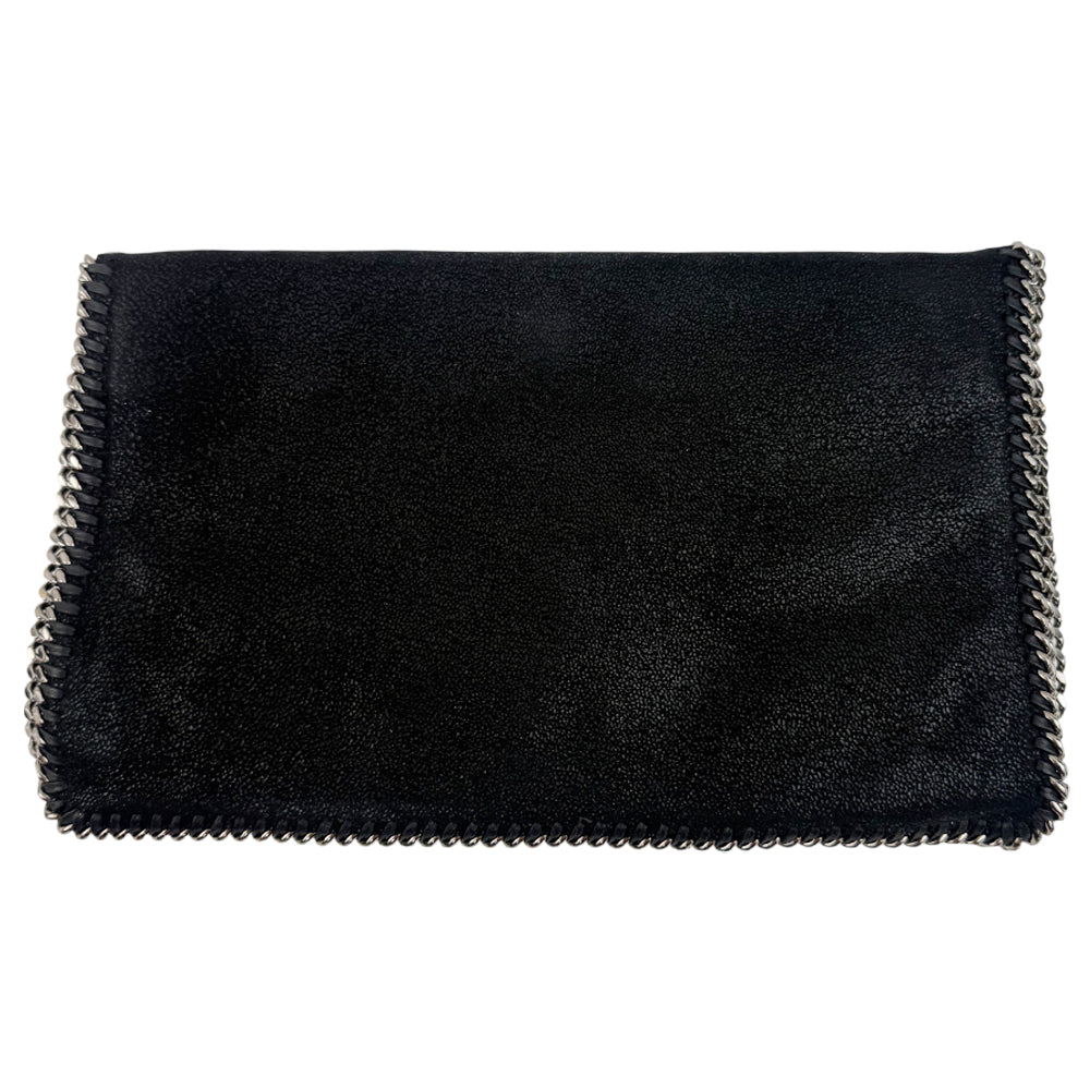 STELLA McCARTNEY Black Falabella Clutch Bag LHQ1051