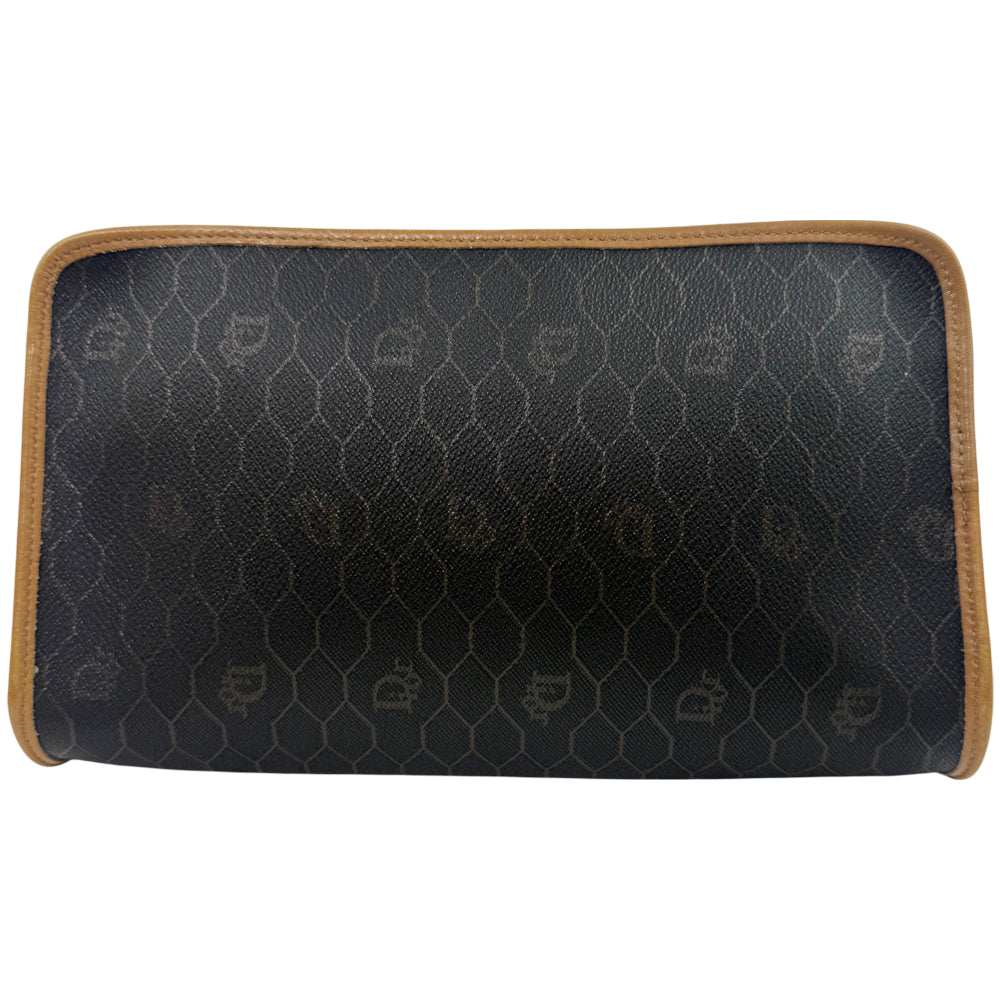 CHRISTIAN DIOR Honeycomb Clutch Pochette Bag LHQ1053