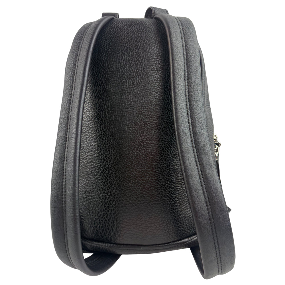 MARC JACOBS Black Leather Backpack LHQ1057