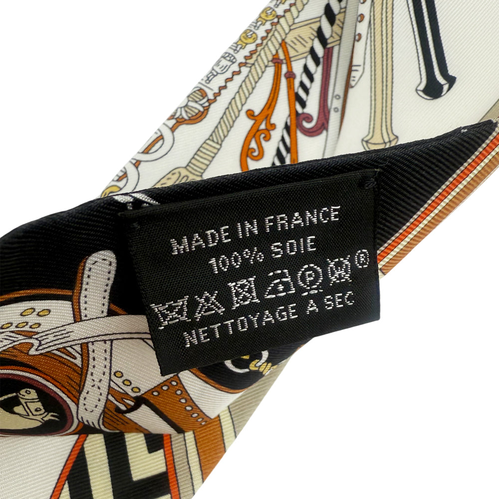 HERMES Twilly Bandeau Silk Scarf LHQ1059