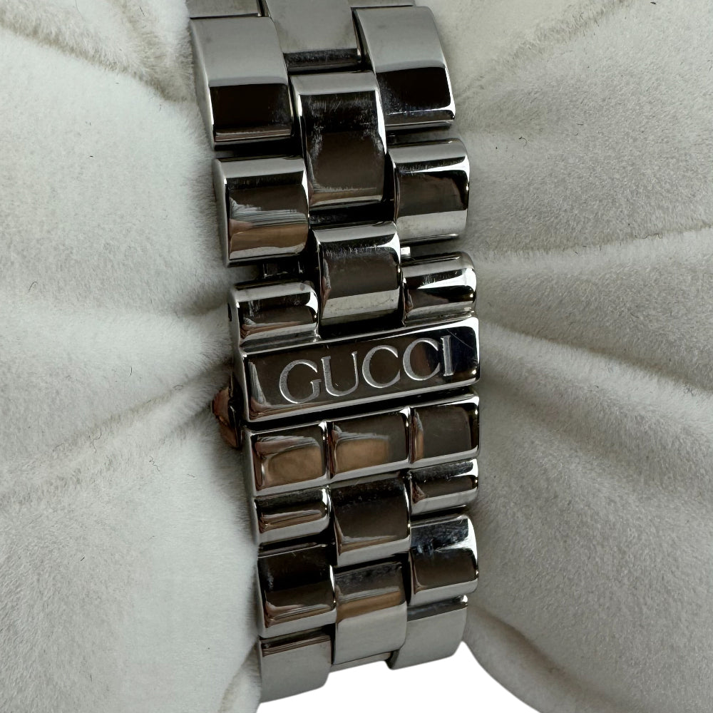 GUCCI Square G Quartz Steel Ladies Watch LHQ1069
