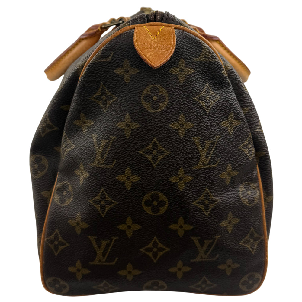 LOUIS VUITTON Speedy 35 Monogram Boston Bag LHQ1185