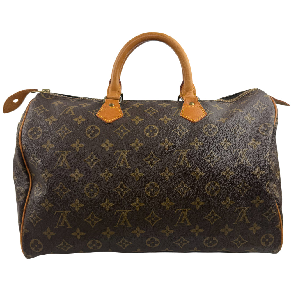 LOUIS VUITTON Speedy 35 Monogram Boston Bag LHQ1185
