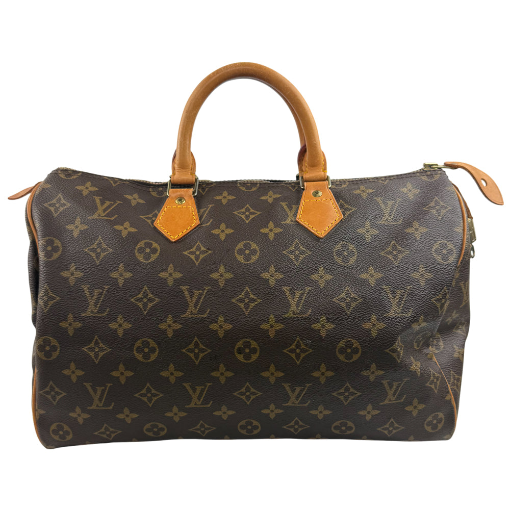 LOUIS VUITTON Speedy 35 Monogram Boston Bag LHQ1185