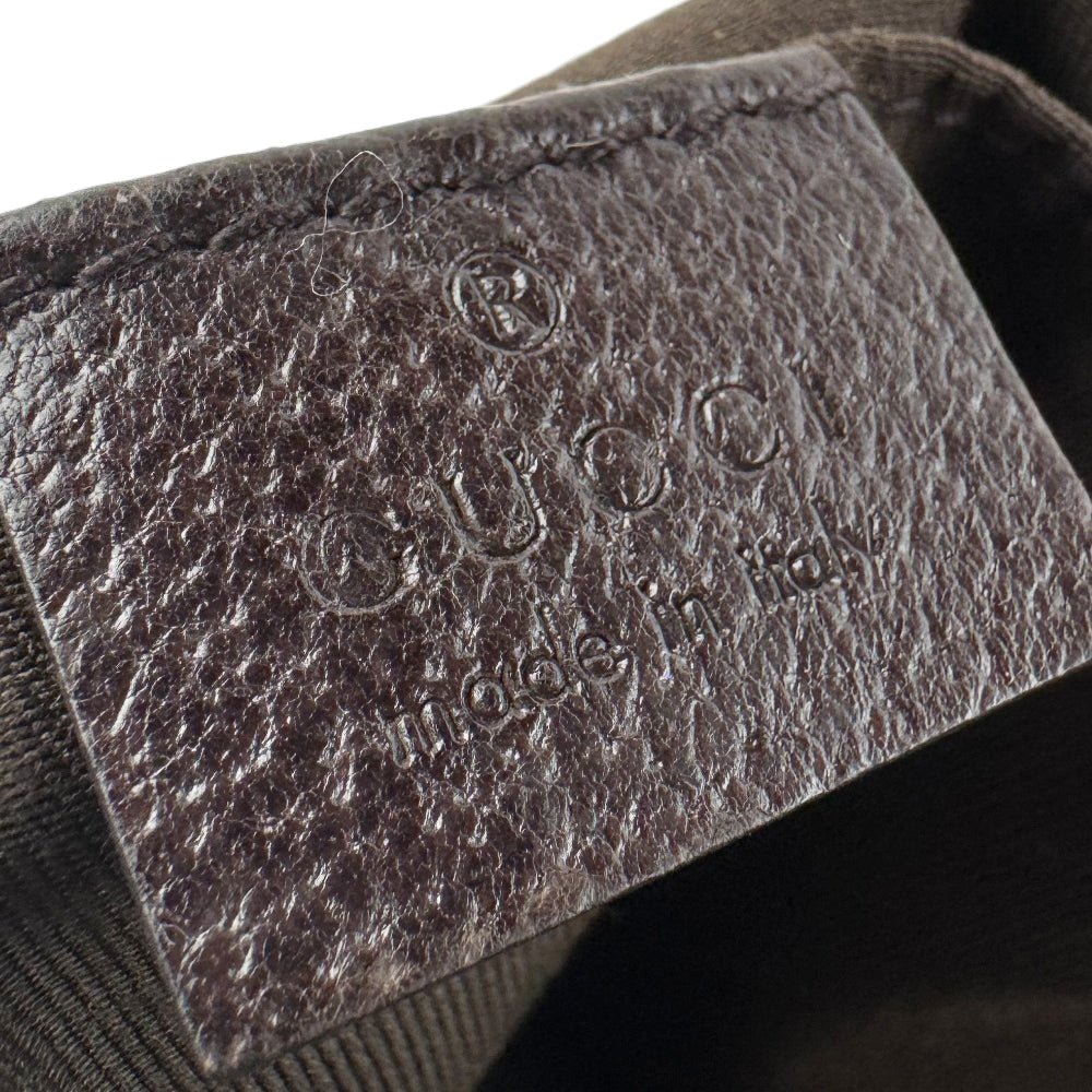 GUCCI GG Canvas Sherry Line Tote Shoulder Bag LHQ1086