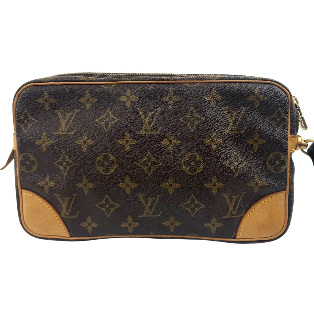 LOUIS VUITTON Marly Dragonne Monogram Clutch Bag Pouch LHQ1098