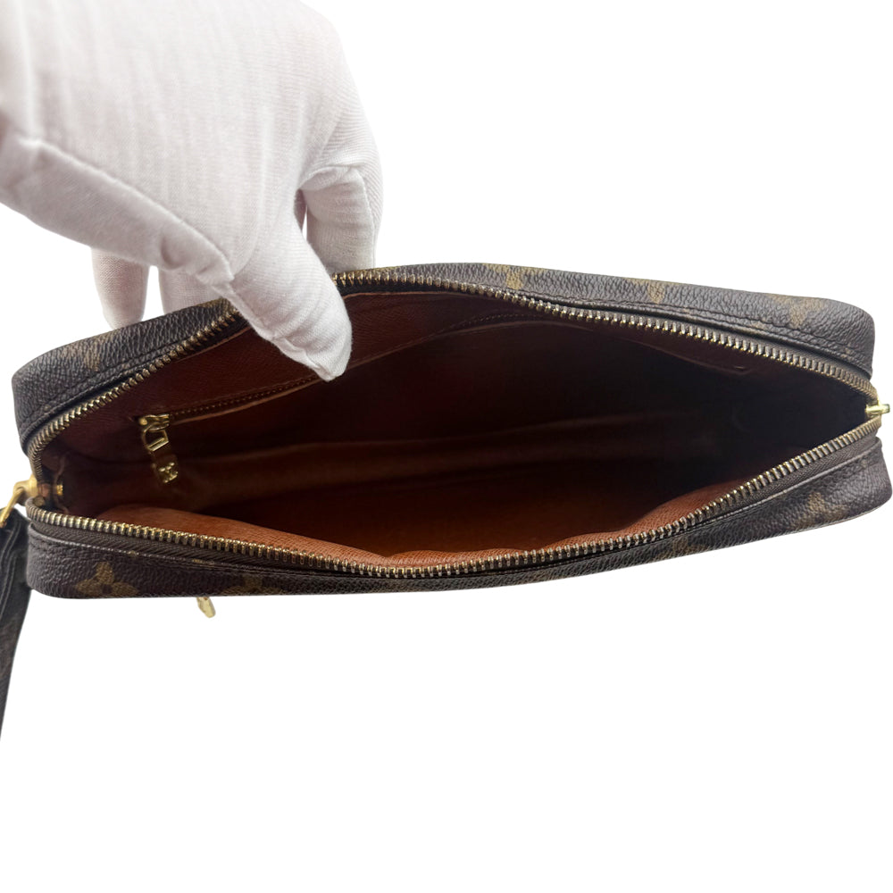 LOUIS VUITTON Marly Dragonne Monogram Clutch Bag Pouch LHQ1098