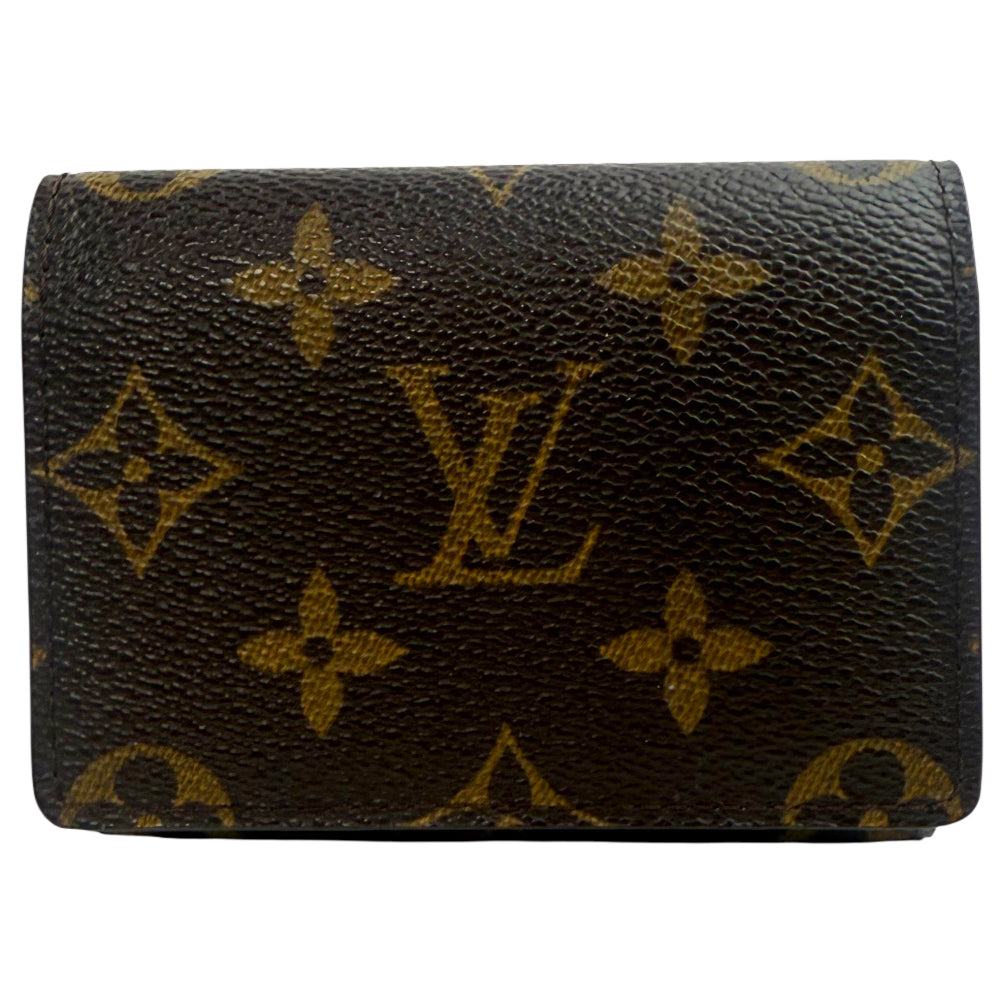 LOUIS VUITTON Monogram Business Card Holder LHQ1110